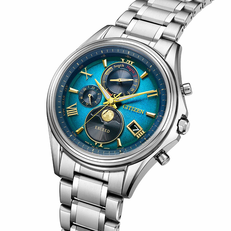 シチズン 腕時計 CITIZEN 時計 エクシード EXCEED メンズ ブルー 電波