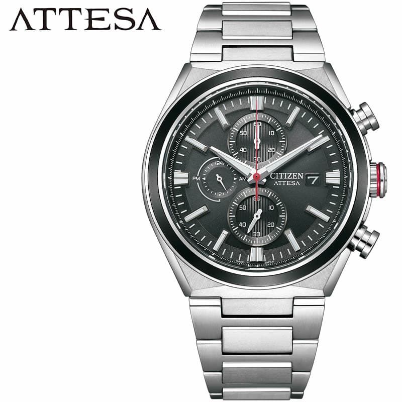 シチズン 腕時計 CITIZEN 時計 アテッサ ATTESA メンズ 腕時計 ブラック ソーラー エコ・ドライブ ACT Line Eco-Drive CA0836-68E 人気 おすすめ おしゃれ