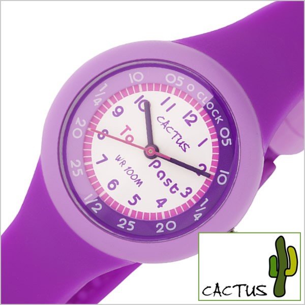 Yahoo! Yahoo!ショッピング(ヤフー ショッピング)カクタス キッズ 時計 CACTUS 知育 腕時計 タイムトレーナー TimeTrainer 男の子 女の子 ホワイト CAC-92-M09