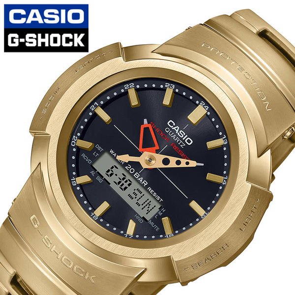 CASIO 腕時計 カシオ 時計 ジーショック G-Shock メンズ/ブラック AWM-500GD-9AJF アナデジ タフソーラー 電波時計 デジタル 液晶 防水 復刻限定 新社会人