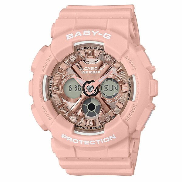 【稼動品】美品　CASIO Baby-G ベビージー BA-130-7A1JF BABY-G カシオ ベビーG 腕時計 CASIO レディース ピンク