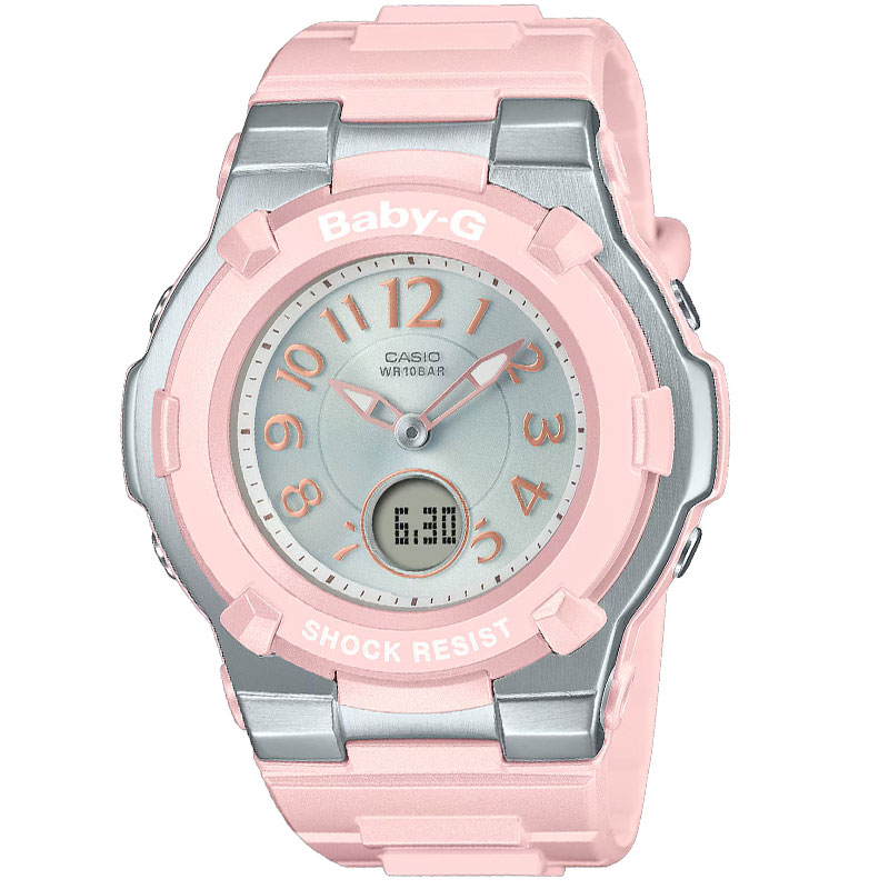 カシオ 腕時計 ベビージー CASIO BABY-G レディース シルバー/ピンク