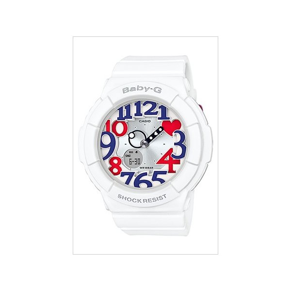 カシオ 腕時計 ベビー Ｇホワイト トリコロール シリーズ時計 CASIO BabyGWhite Tricolor Series｜watch-lab｜02