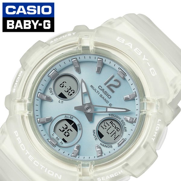カシオ 腕時計 ベビーG CASIO Baby-G BGA-2800 レディース クリア系 