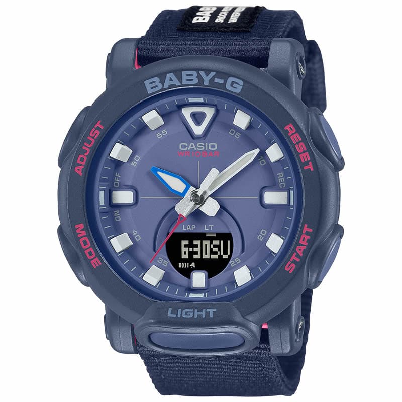 カシオ 腕時計 ベビージー アウトドアファッション CASIO BABY-G レディース ブルー ネイビー 時計 アナデジ シンプル BGA-310C-2AJF 人気 おすすめ おしゃれ｜watch-lab｜02