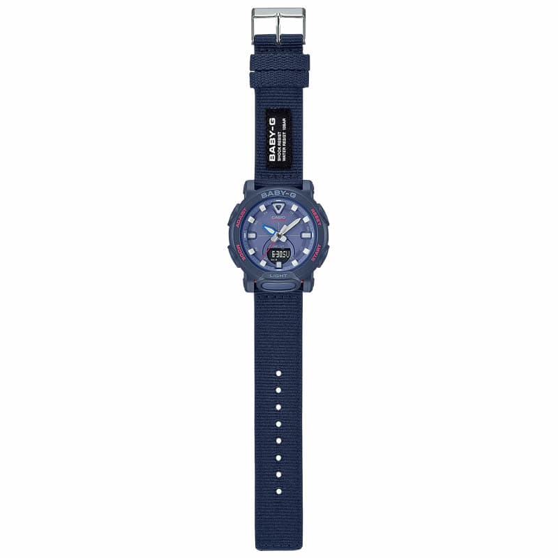 カシオ 腕時計 ベビージー アウトドアファッション CASIO BABY-G レディース ブルー ネイビー 時計 アナデジ シンプル BGA-310C-2AJF 人気 おすすめ おしゃれ｜watch-lab｜03