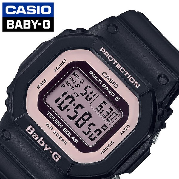 カシオ 腕時計 ベビーG CASIO Baby-G BGD-5000U レディース ピンク系/液晶 ブラック 時計 BGD-5000U-1BJF [ 正規品 ブランド 定番 BABYG ベイビーG