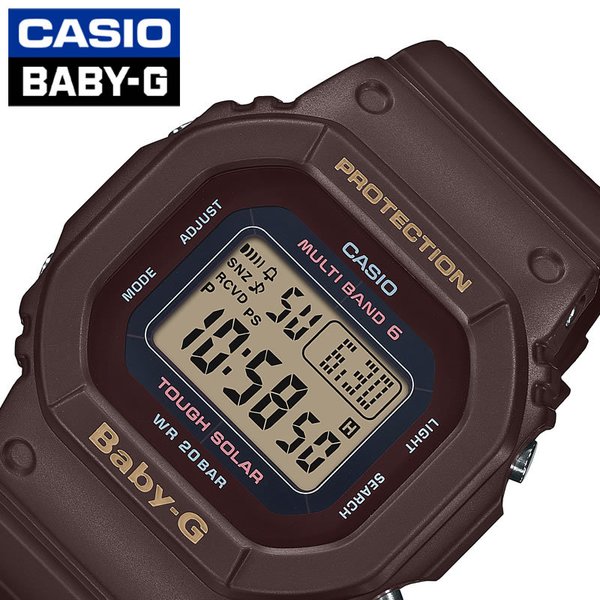 カシオ 腕時計 ベビーG CASIO Baby-G BGD-5000UET レディース ブラウン系/液晶 ブラウン 時計 BGD-5000UET-5JF [ 正規品 ブランド 定番 BABYG ベイビーG