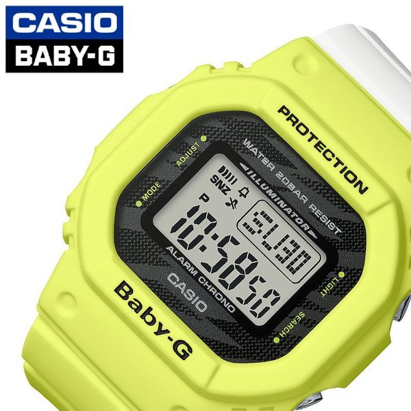 カシオ ベビージー ベビーG ブラックアンドイエローシリーズ 腕時計 CASIO BABY-G Black and Yellow Series 時計  レディース 防水 液晶 BGD-560TG-9JF :CASIO-BGD-560TG-9JF:正規腕時計の専門店ウォッチラボ 通販  