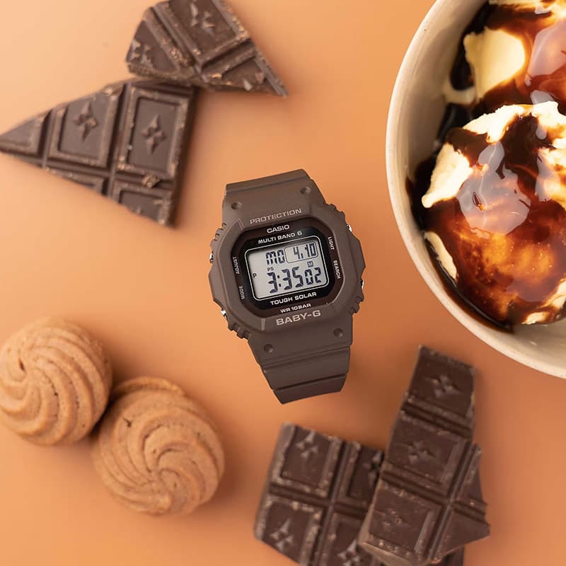 CASIO カシオ BABY-G ブラウン 腕時計 作動確認済 カシオ 恋人たちのGショック ペアウォッチ G-SHOCK BABY-G GW