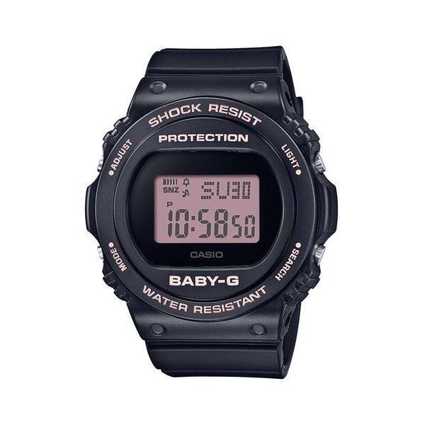 もも　BABY-G BGD-570-1BJFブラック　ピンク　新品未使用 BABY-G カシオ ベビージー 時計 CASIO 腕時計 レディース ピンク