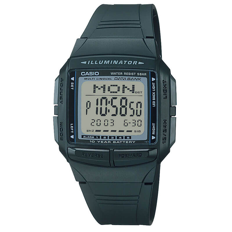 カシオ 腕時計 CASIO 時計 データバンク DATA BANK 男性 メンズ DB-36-1AJH かっこいい 彼氏 夫 人気 おすすめ ブランド | DATABANK | 01