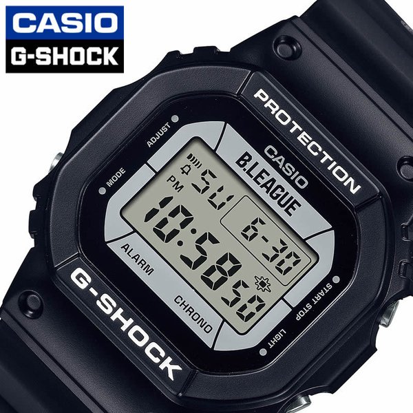 カシオ 腕時計 Gショック CASIO G-SHOCK B.LEAGUE コラボレーションモデル メンズ ブラック系/液晶 ブラック 時計 DW-5600BLG21-1JR 限定 コラボ 防水