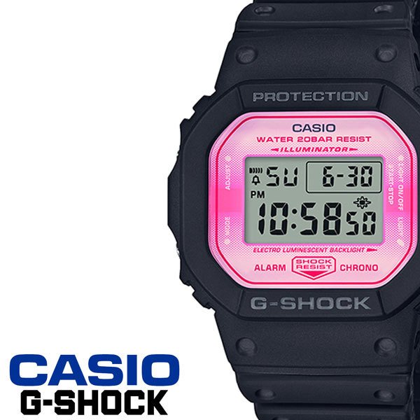 カシオ Gショック 時計 CASIO G-SHOCK 腕時計 サクラストームシリーズ G-SHOCK SAKURASTORM SERIES メンズ ピンク DW-5600TCB-1JR Gショック ブランド｜watch-lab