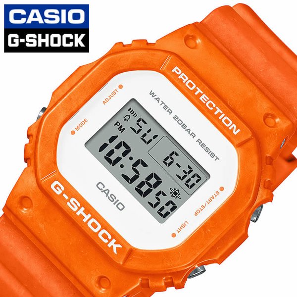カシオ 腕時計 G ショック CASIO G-SHOCK 5600WS メンズ 液晶 オレンジ 時計 DW-5600WS-4JF 人気 おすすめ おしゃれ ブランド｜watch-lab