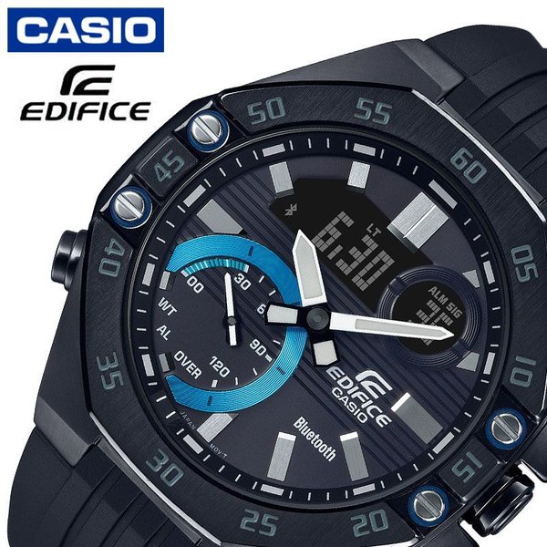カシオ エディフィス スマホ連携 GPS電波 時計 CASIO EDIFICE 腕時計 メンズ ブラック ECB-10YPB-1AJF 人気 ブランド おすすめ かっこいい おしゃれ