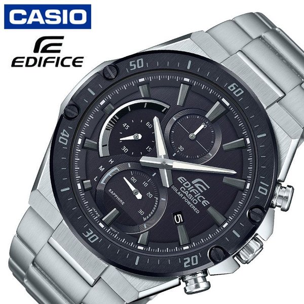 カシオ エディフィス ソーラー 時計 CASIO EDIFICE 腕時計 ソーラーシリーズ EDIFICE Solar series メンズ ブラック EFS-S560YDB-1AJF 人気 ブランド