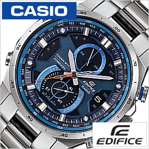 カシオ エディフィス 時計 CASIO EDIFICE 腕時計 メンズ ブルー EQW-A1200D-2AJF