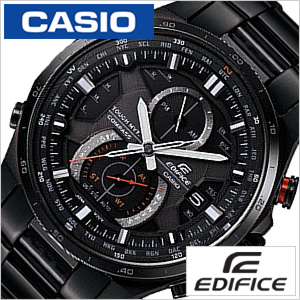 カシオ エディフィス 時計 CASIO EDIFICE 腕時計 メンズ ブラック EQW-A1200DC-1AJF