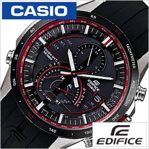 カシオ エディフィス 時計 CASIO EDIFICE 腕時計 メンズ ブラック EQW-A1300B-1AJF