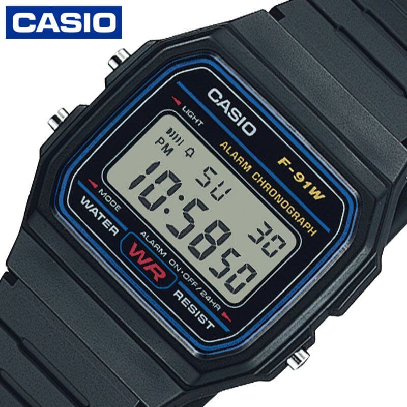 カシオ 腕時計 CASIO 時計 スタンダード STANDARD F-91W-1JH メンズ レディース 男性 女性 用 ユニセックス 人気 おすすめ ブランド | CASIO