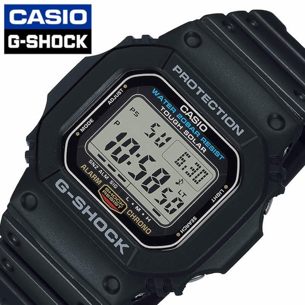 カシオ ジーショック 腕時計 CASIO G-SHOCK G-5600 series メンズ 液晶 ブラック 時計 G-5600UE-1JF 人気 おすすめ おしゃれ ブランド アウトドア キャンプ