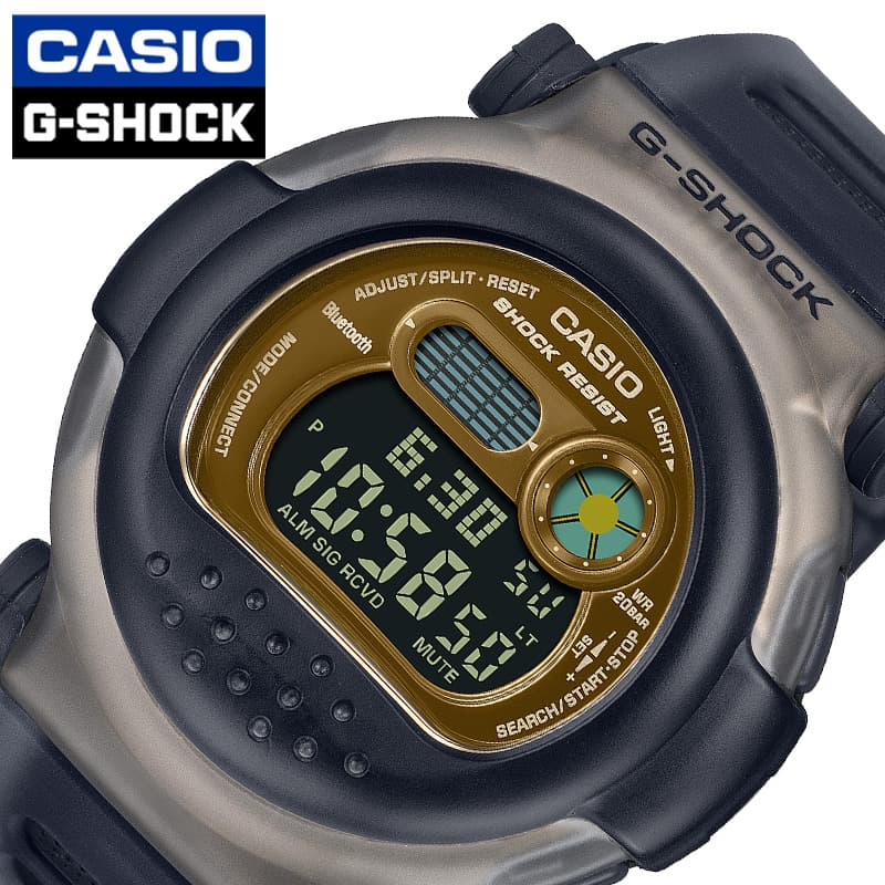 カシオ 腕時計 Gショック ダブルベゼル CASIO G-SHOCK DW-001 メンズ ゴールド グレー 時計 ラウンド 付け替え カスタム G-B001MVB-8JR 人気 おすすめ おしゃれ