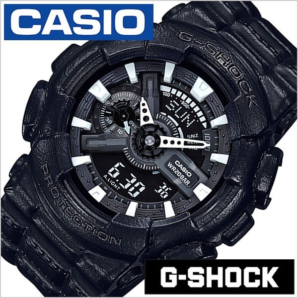 カシオ Gショック 時計 CASIO G-SHOCK 腕時計 メンズ ブラック GA-110BT-1AJF