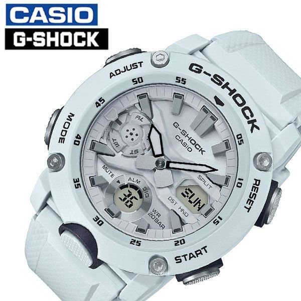 カシオ Gショック 時計 CASIO G-SHOCK 腕時計 メンズ ホワイト GA-2000S-7AJF 正規品 Gショック 人気 おすすめ おしゃれ ブランド 防水 スポーツ アウトドア