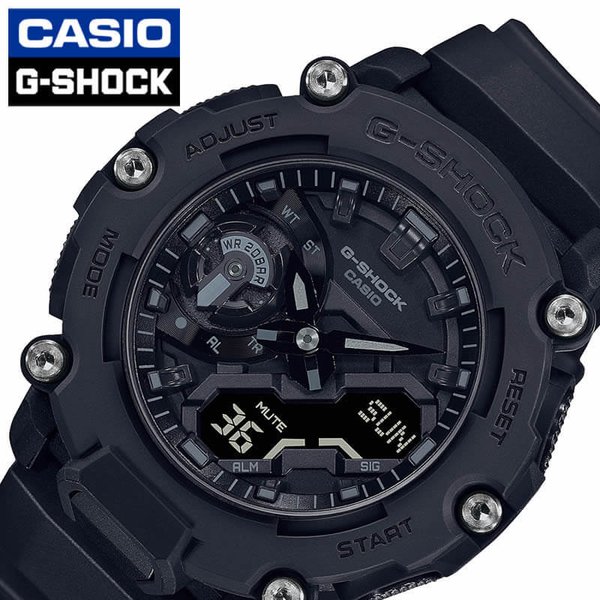カシオ ジーショック 腕時計 CASIO G-SHOCK GA-2200 series メンズ ブラック 時計 GA-2200BB-1AJF 人気 おすすめ おしゃれ ブランド アウトドア キャンプ