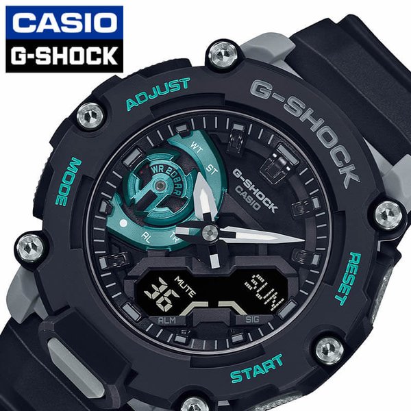 カシオ ジーショック 腕時計 CASIO G-SHOCK GA-2200 series メンズ ブラック 時計 GA-2200M-1AJF 人気 おすすめ おしゃれ ブランド アウトドア キャンプ