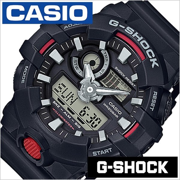 カシオ Gショック 時計 CASIO G-SHOCK 腕時計 CASIO腕時計 カシオ時計 ジーショック メンズ ブラック GA-700-1AJF