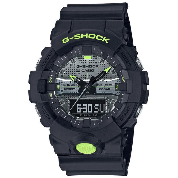 カシオ Gショック Gショック 腕時計 CASIO G-SHOCK 時計 メンズ 防水 ブラック GA-800DC-1AJF おすすめ 人気 おしゃれ かっこいい イエロー｜watch-lab｜02