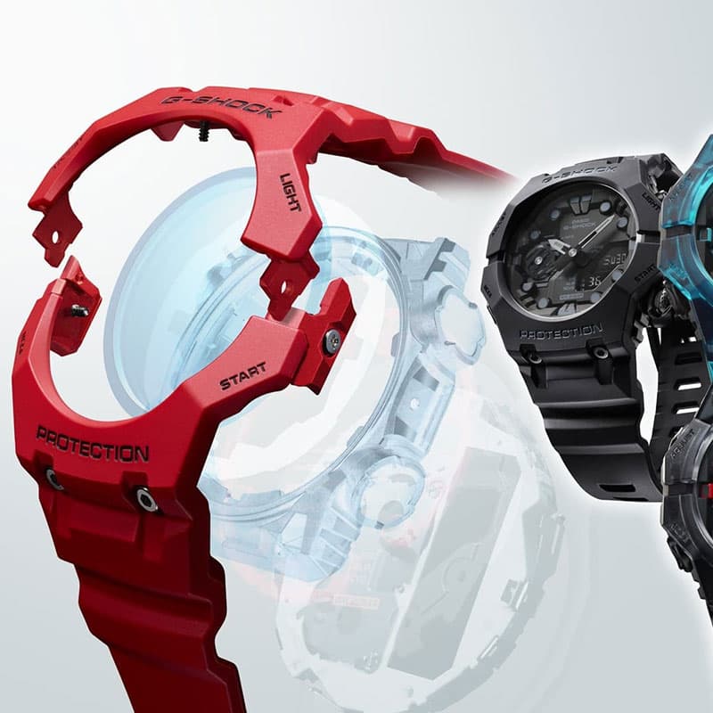 G-SHOCK カシオ 腕時計 Gショック ベゼル・バンド一体構造 CASIO