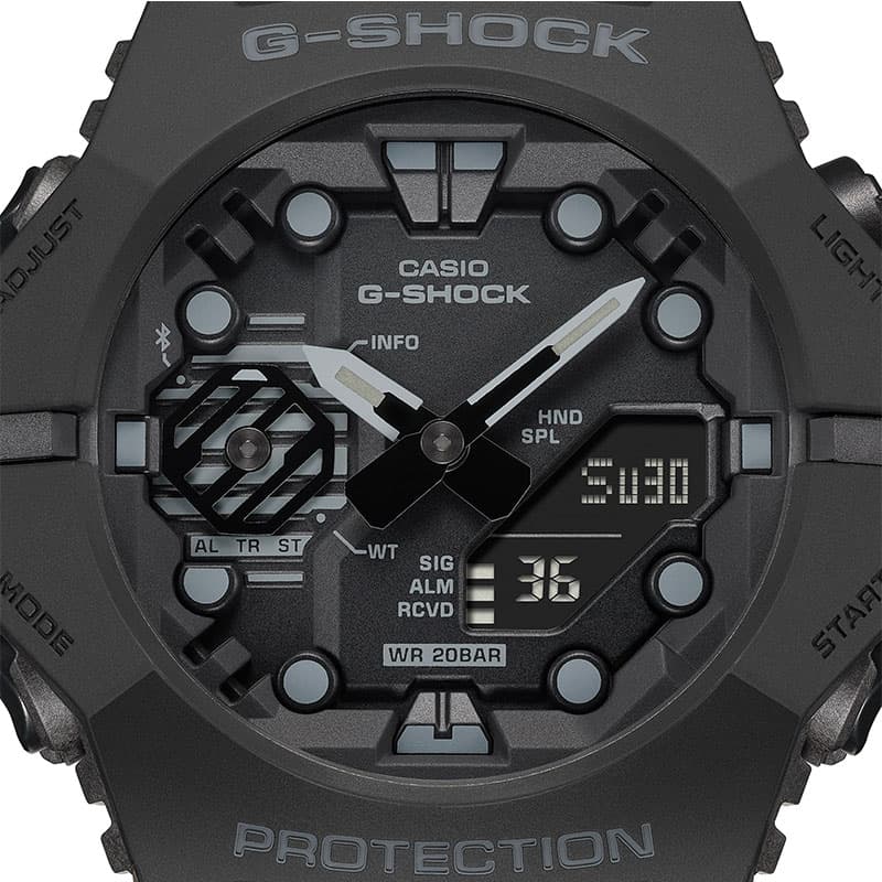 カシオ 腕時計 Gショック ベゼル・バンド一体構造 CASIO G-SHOCK GA-B001 メンズ ブラック 時計 幾何学 サイバーパンク ハイテク GA-B001-1AJF 人気 おすすめ｜watch-lab｜04