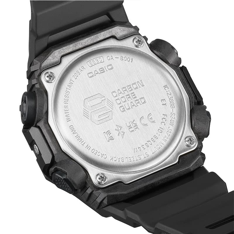 カシオ 腕時計 Gショック ベゼル・バンド一体構造 CASIO G-SHOCK GA-B001 メンズ ブラック 時計 幾何学 サイバーパンク ハイテク GA-B001-1AJF 人気 おすすめ｜watch-lab｜07