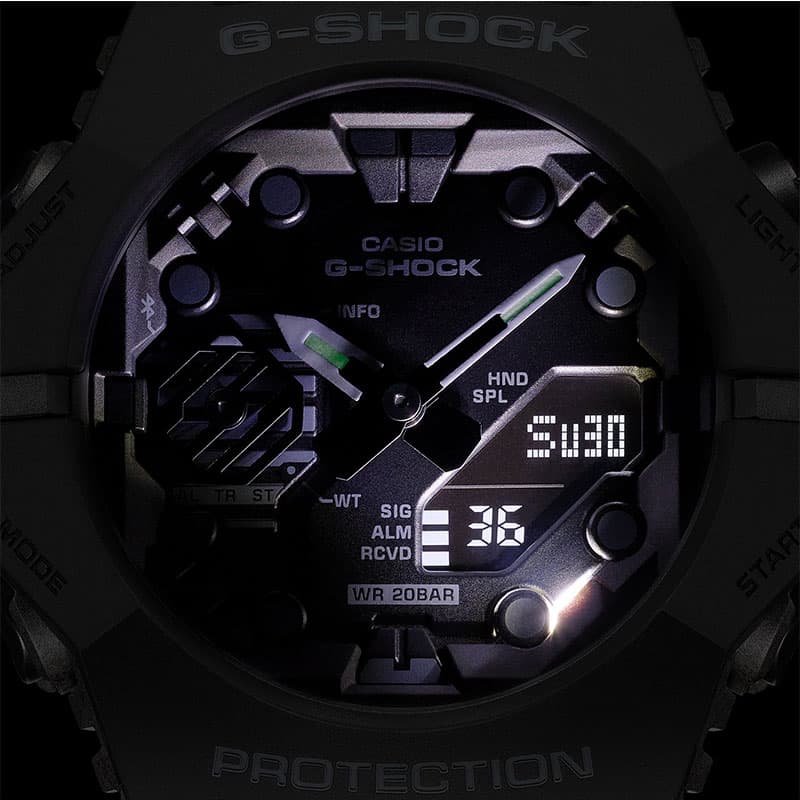 カシオ 腕時計 Gショック ベゼル・バンド一体構造 CASIO G-SHOCK GA-B001 メンズ ブラック 時計 幾何学 サイバーパンク ハイテク GA-B001-1AJF 人気 おすすめ｜watch-lab｜09