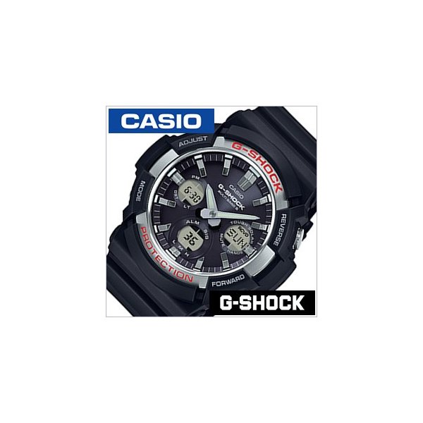 カシオ ジーショック 時計 CASIO G-SHOCK 腕時計 メンズ ブラック GAW-100-1AJF