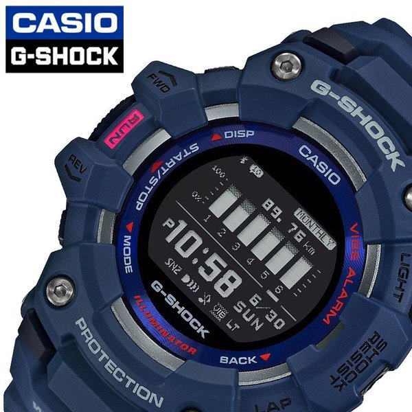 カシオ Gショック スマートウォッチ Gショック ジー・スクワッド 腕時計 CASIO G-SHOCK G-SQUAD 時計 メンズ 防水 ブラック GBD-100-2JF おすすめ