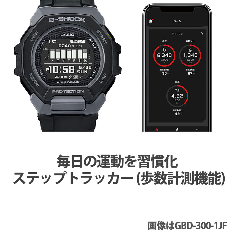 カシオ 腕時計 Gショック Gスクワッド CASIO G-SHOCK G-SQUAD GBD-300