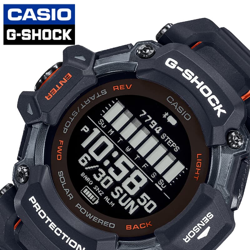 カシオ 腕時計 Gショック CASIO G-SHOCK GBD-H2000 メンズ ブラック 時計 GPS電波ソーラー スポーツ 健康 トレーニング マルチ機能 GBD-H2000-1AJR 人気