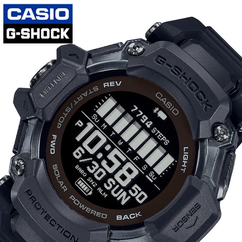 カシオ 腕時計 Gショック CASIO G-SHOCK GBD-H2000 メンズ ブラック 時計 GPS電波ソーラー スポーツ 健康 トレーニング マルチ機能 GBD-H2000-1BJR 人気