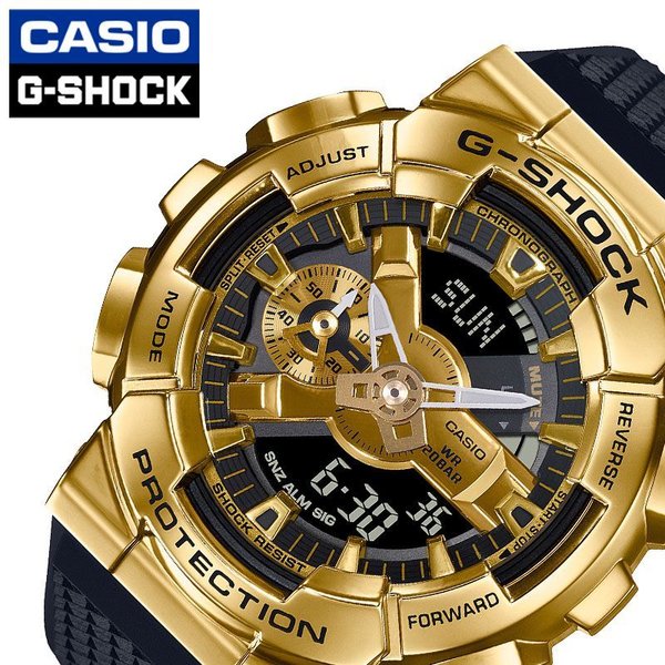 カシオ Gショック 時計 CASIO G-SHOCK 腕時計 メンズ ゴールド GM-110G-1A9JF 人気 ブランド おすすめ おしゃれ かっこいい 防水 頑丈 タフ