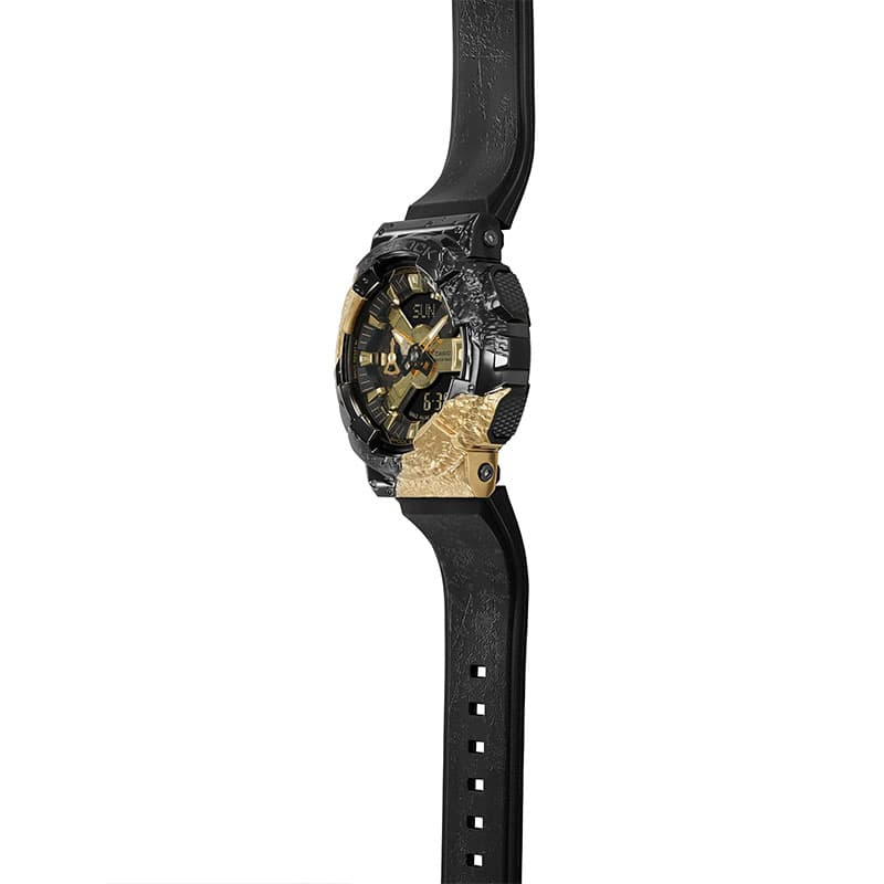 【新品未使用】カシオ G-SHOCK GM-114GEM-1A9JR 箱入り黒 カシオGショック GM-114GEM-1A9JR メンズ 40th Anniversary 限定