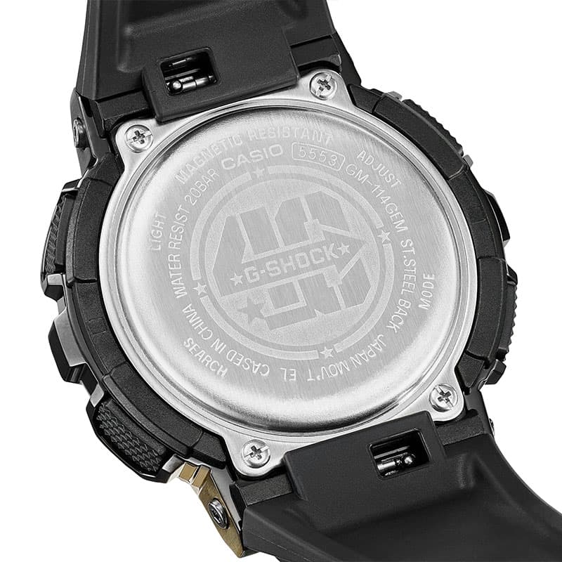 カシオ(CASIO) G-SHOCK GM-114GEM-1A9JR カシオGショック GM-114GEM-1A9JR メンズ 40th Anniversary 限定