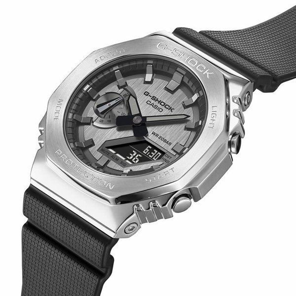 G-SHOCK カシオ 腕時計 ジーショック CASIO メンズ シルバー ブラック