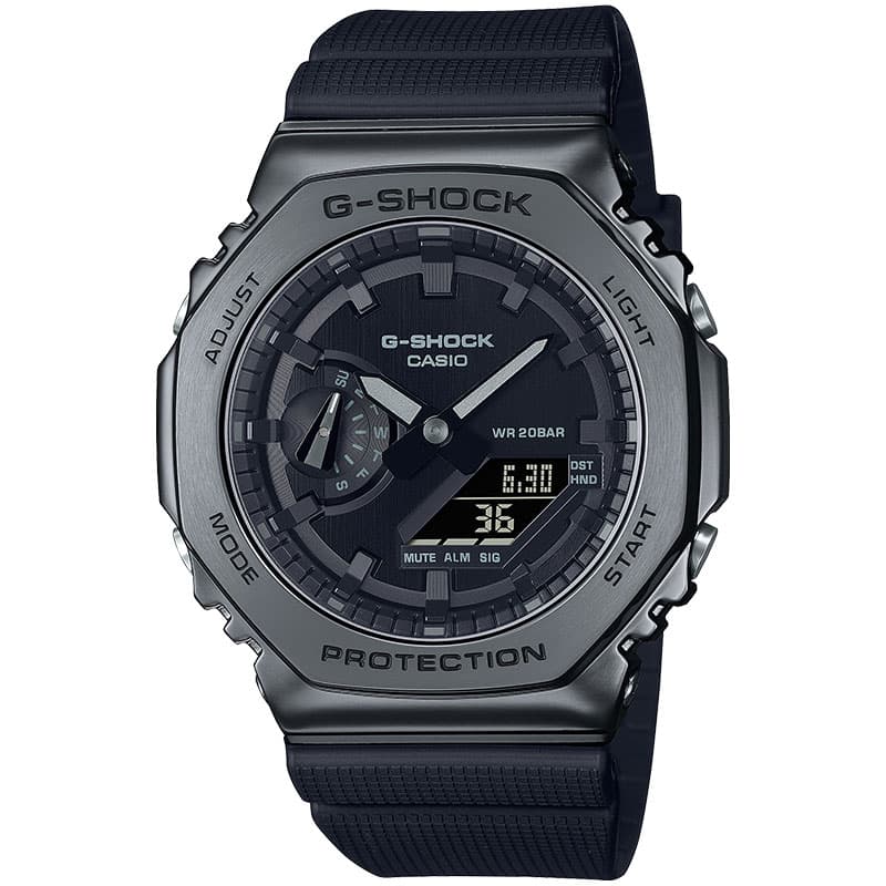 G-SHOCK カシオ 腕時計 Gショック ブラックアウト CASIO METEL COVERED