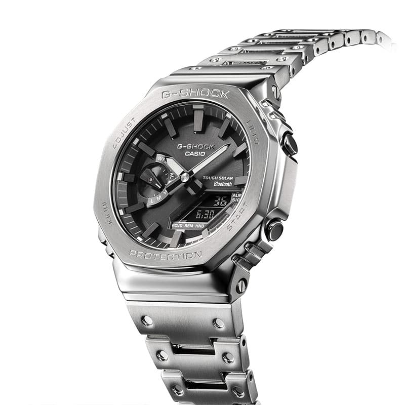 G shock 2025 casio stainless steel