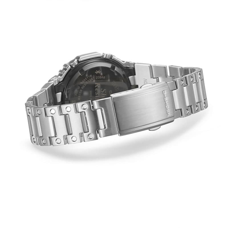 美品 G-SHOCK GM-B2100D-1AJF シルバー コマ GMB2100D-1A | Silver Full-Metal Watch | Casio G-SHOCK