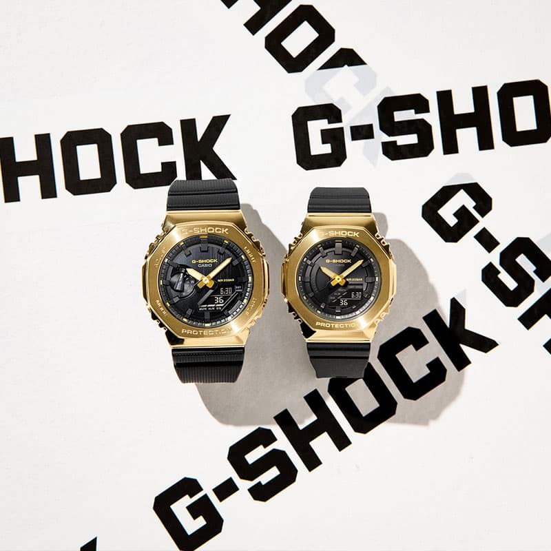 G-SHOCK カシオ 腕時計 Gショック ゴールド×ブラック CASIO